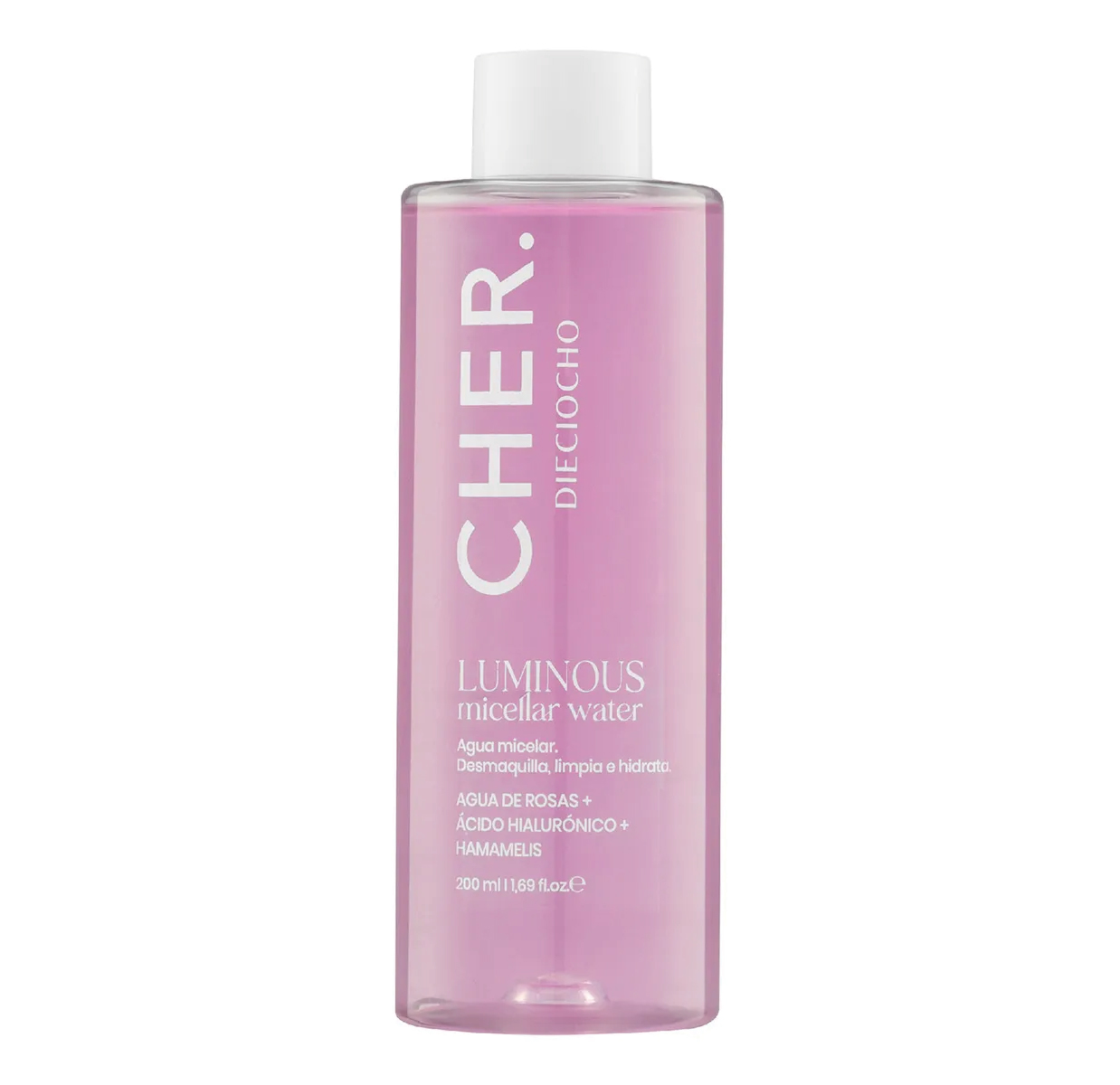 CHER LUMINOUS MICELLAR WATER X 200 ML.